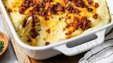 Loaded Mashed Potato Casserole