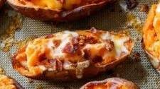 Loaded Sweet Potato Skins