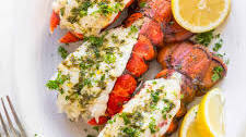 Lobster Tail Recipe with Garlic Lemon Butter