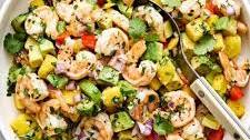 Mango Avocado Shrimp Salad