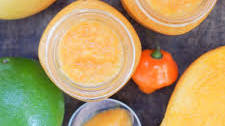 Mango habanero sauce