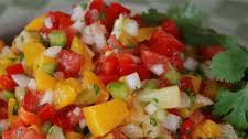Mango, Peach, and Pineapple Salsa