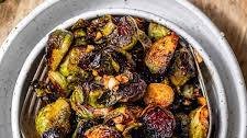 Maple Balsamic Roasted Brussel Sprouts