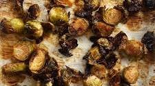 Maple Balsamic Roasted Brussels Sprouts