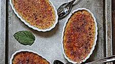 Maple Bourbon Creme Brulee