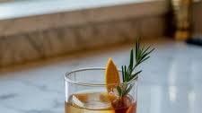 Maple Gin Old Fashioned Cocktail