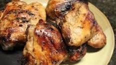 Maple Glazed Chicken Thighs
