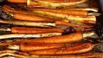 Maple-Glazed Parsnips And Carrots