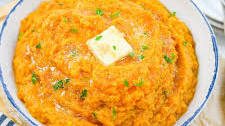 Maple Mashed Sweet Potatoes