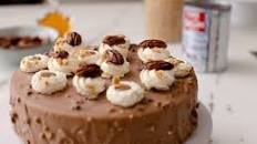 Maple, Pecan, and Vanilla Mousse Cake