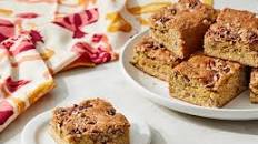 Maple Pecan Blondies