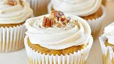 Maple-Pecan Pumpkin Spice Cupcakes