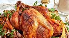 Maple roast turkey with gingerbread stuffing recipe
