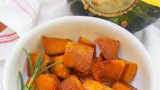 Maple roasted buttercup squash