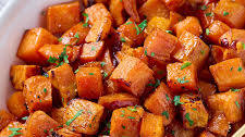Maple Roasted Sweet Potatoes