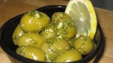 Marinated Olives With Lemon and Fresh Herbs