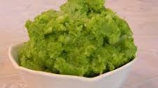 Mashed Potatoes with Spinach Pesto