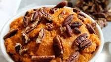 Mashed Sweet Potatoes with Brown Sugar