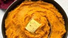 Mashed Sweet Potatoes with Brown Sugar
