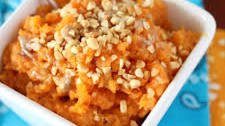 Mashed Sweet Potatoes with Brown Sugar and Browned Butter