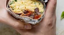 Meal Prep Vegetarian Breakfast Burritos