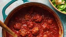 Meatballs in Marinara Sauce