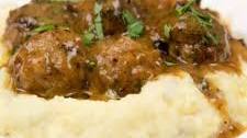Meatballs & Mashed Potatoes