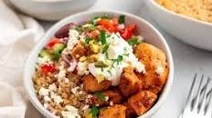 Mediterranean Chicken Quinoa Bowl