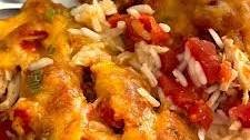Mexican Chicken Rice Casserole Recipe for Two