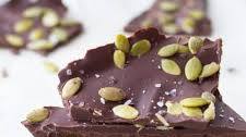 Mexican Chocolate Bark with Sea Salt and Pepitas