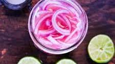 Mexican Pickled Onions with Lime Juice