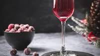 Mimosa aux cranberries