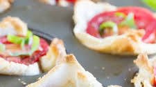 Mini Caprese Tarts