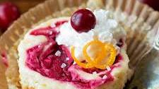 Mini Cranberry Orange Cheesecakes Recipe