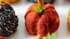 Mini Pumpkin Cheese Balls