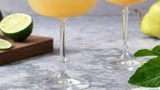 Mint, Vanilla & Pear Cocktail