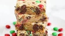 M&M Cookie Bars