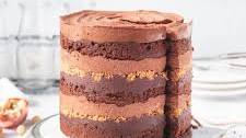 mocha hazelnut Milk Bar-style layer cake