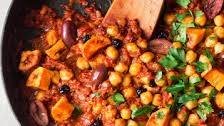 Moroccan chickpea stew