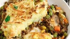 Mushroom and Lentil Shepherd's Pie (Vegan, Healthy)