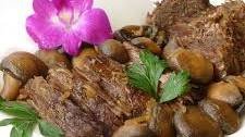 Mushroom Slow Cooker Roast Beef