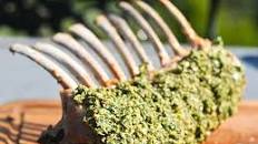 Mustard and Herb Crusted Rack of Lamb Recipe