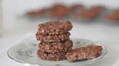 No Bake Chocolate Peanut Butter Cookies