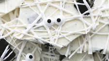 No Bake Halloween Mummy Bark