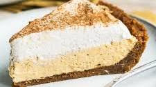 No Bake Pumpkin Mousse Pie