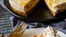 No-Bake Pumpkin Swirl Cheesecake