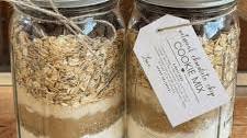 Oatmeal Cookie Mason Jar Recipe