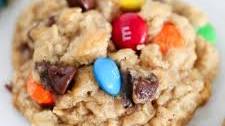 Oatmeal M&M Cookies