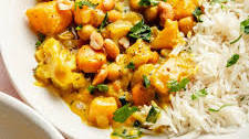 One Pot Butternut Squash Yellow Curry