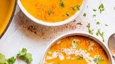 One-Pot Coconut Curry Kabocha Squash Soup
